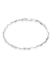 Beaverbrooks Sterling Silver Twist Bracelet - Image 1 of 3