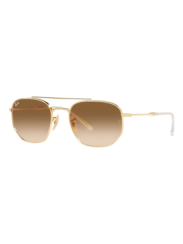 Ray-Ban Gold 0RB3707 Sunglasses - Image 1 of 13