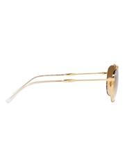 Ray-Ban Gold 0RB3707 Sunglasses - Image 12 of 13