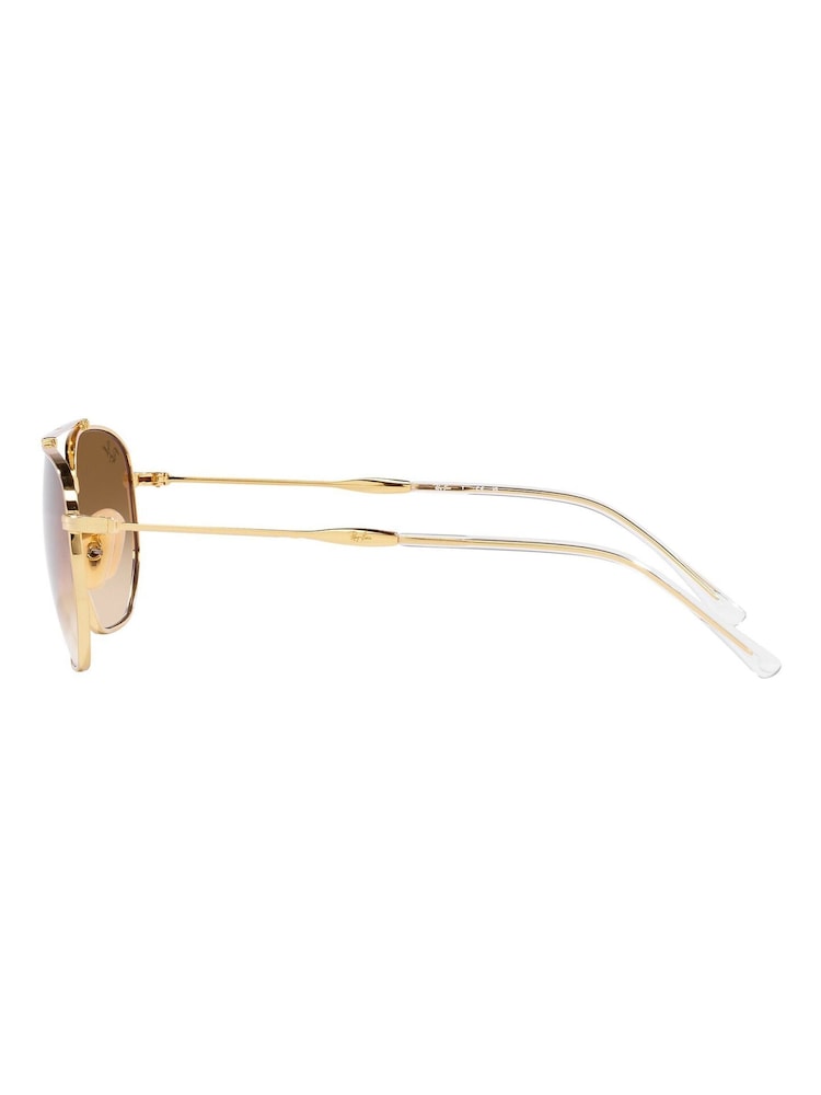 Ray-Ban Gold 0RB3707 Sunglasses - Image 13 of 13