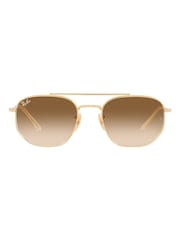 Ray-Ban Gold 0RB3707 Sunglasses - Image 3 of 13