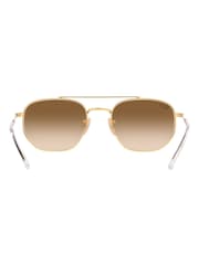 Ray-Ban Gold 0RB3707 Sunglasses - Image 4 of 13