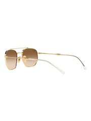 Ray-Ban Gold 0RB3707 Sunglasses - Image 9 of 13