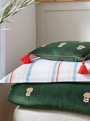 Joules White Golden Hour Duvet Cover and Pillowcase Set - Image 4 of 5