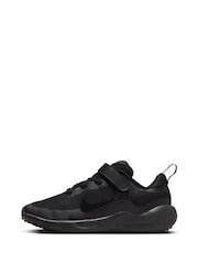 Nike Black Junior Revolution 7 Trainers - Image 2 of 15