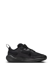 Nike Black Junior Revolution 7 Trainers - Image 3 of 15