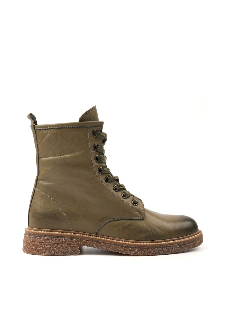 Lunar Green Venus Lea. Ankle Boots - Image 2 of 5