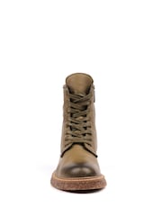 Lunar Green Venus Lea. Ankle Boots - Image 3 of 5