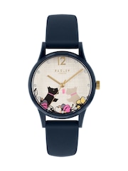 Radley Navy 'Say It With Flowers' Watch - Image 1 of 5