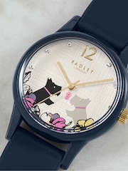 Radley Navy 'Say It With Flowers' Watch - Image 3 of 5