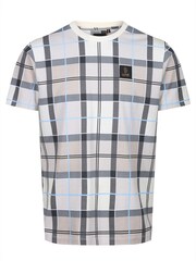 Luke 1977 Grey Birdoswald Delacreme Check 100% Cotton T-Shirt - Image 3 of 6