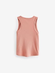 Pink Rib Vest (3-16yrs) - Image 6 of 7