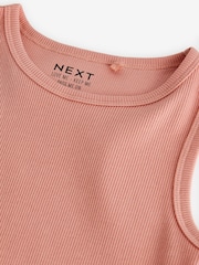 Pink Rib Vest (3-16yrs) - Image 7 of 7