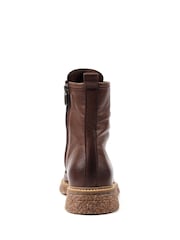 Lunar Brown Venus Leather Ankle Boots - Image 7 of 7