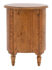 Gallery Home Natural Kami Drum Side Table - Image 5 of 8