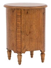 Gallery Home Natural Kami Drum Side Table - Image 6 of 8