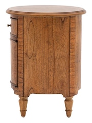 Gallery Home Natural Kami Drum Side Table - Image 7 of 8