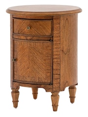 Gallery Home Natural Kami Drum Side Table - Image 8 of 8