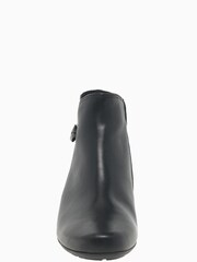 Gabor Keegan Black Leather Fashion Ankle Boots - Image 4 of 5