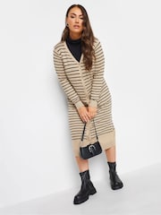 Yours Curve Natural Maxi Cardigan - Image 1 of 5