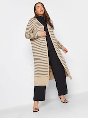 Yours Curve Natural Maxi Cardigan - Image 3 of 5