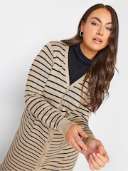 Yours Curve Natural Maxi Cardigan - Image 5 of 5