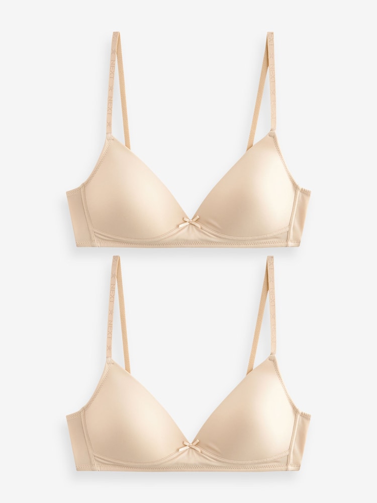 Vanille-Creme - Trainer-BHs im 2er-Pack - Bild 1 von 4 Vanille-Creme - Trainer-BHs im 2er-Pack - Bild 1 von 4