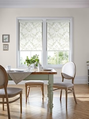Laura Ashley Sage Green Parterre Made To Measure Roller Blind - Image 1 of 8