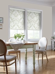 Laura Ashley Sage Green Parterre Made To Measure Roller Blind - Image 2 of 8