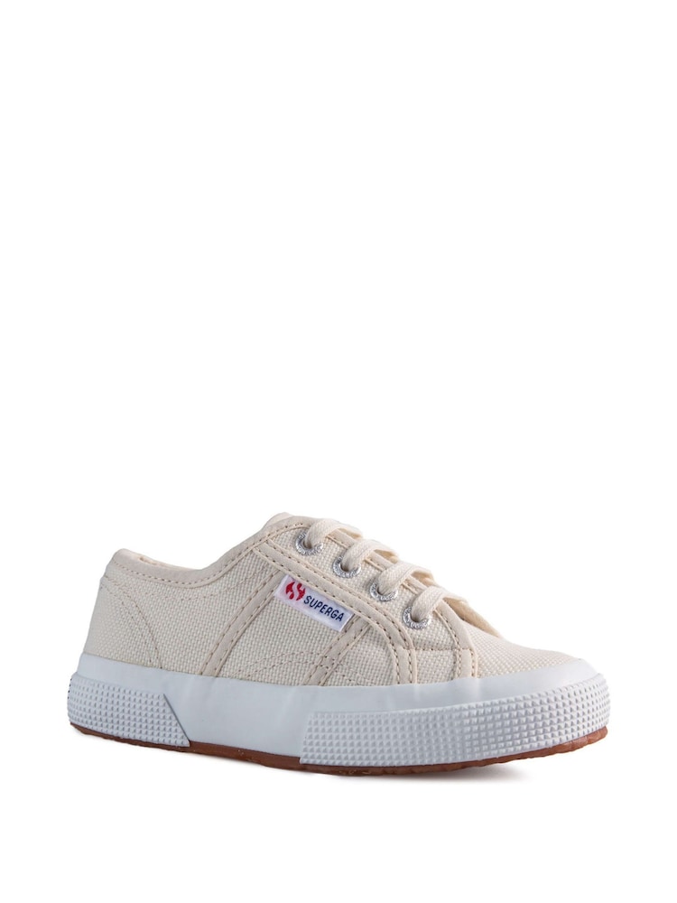 Superga 2750 Junior Cotu Classic Lace Trainers - Image 1 of 5 Superga 2750 Junior Cotu Classic Lace Trainers - Image 1 of 5