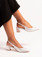 Lunar Silver Milan Shoes - Image 1 of 5