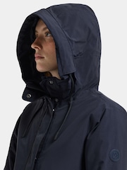 Didriksons Blue Alva Womens 3-in-1 Waterproof Coat - Image 4 of 6