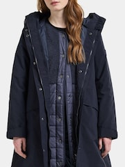 Didriksons Blue Alva Womens 3-in-1 Waterproof Coat - Image 5 of 6