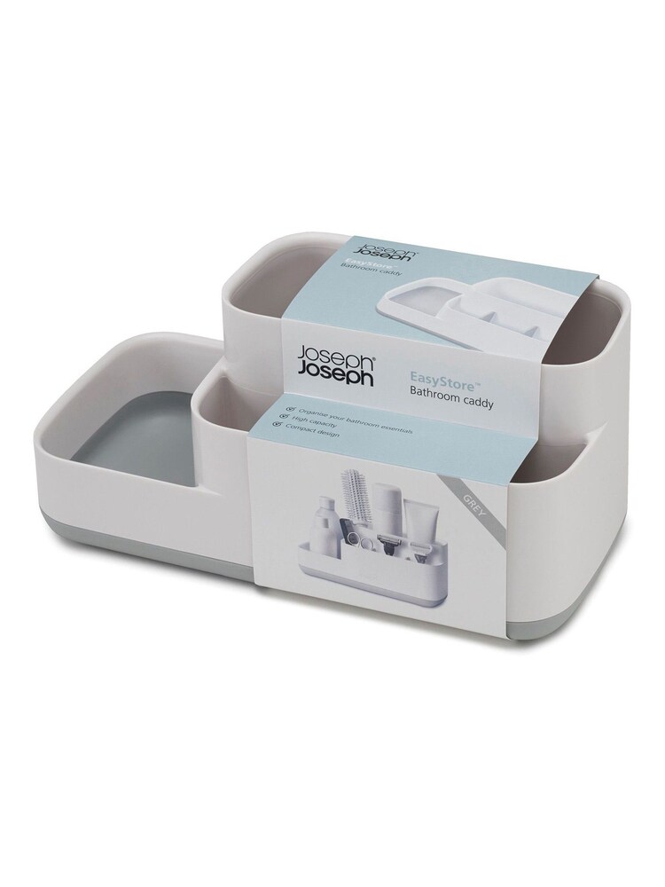 Joseph® Joseph Grey EasyStore White And Grey Bathroom Caddy - Image 4 of 4