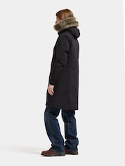 Didriksons Black Erna Waterproof Coat - Image 3 of 6