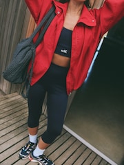 海軍藍 - self. Capri Sports Leggings - 圖片 1，共 6