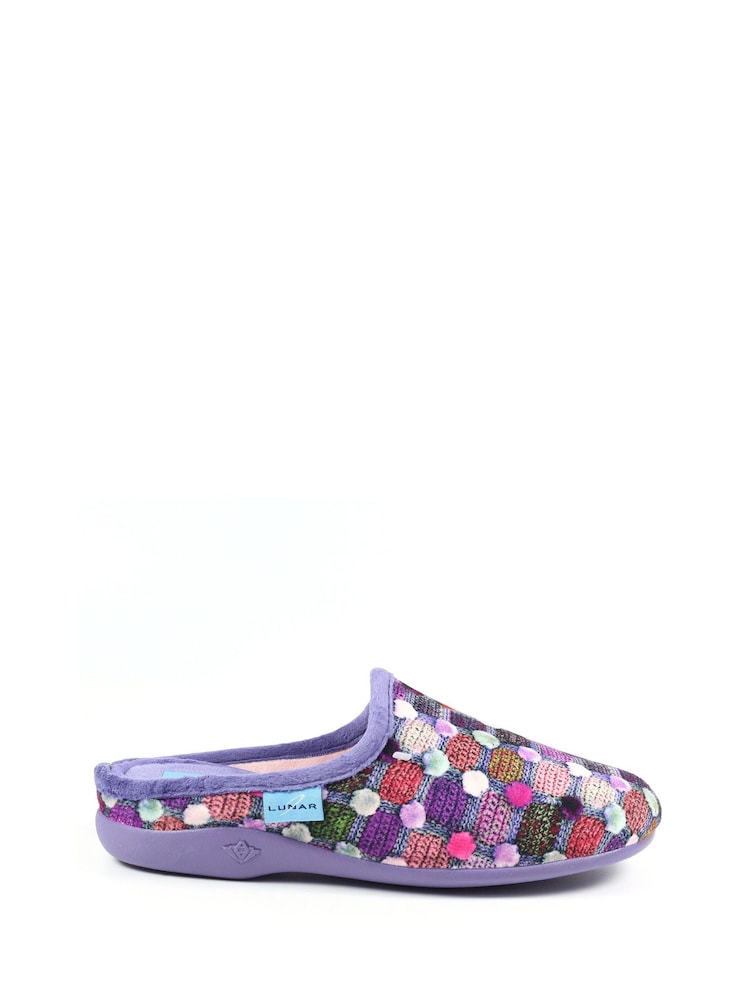 Pantuflas tipo chinela de mujer de Lunar - Imagen 2 de 10