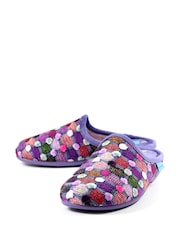 Pantuflas tipo chinela de mujer de Lunar - Imagen 7 de 10