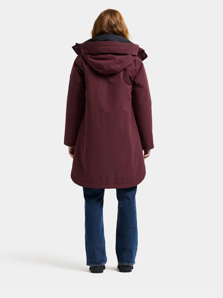 Didriksons Red Lilian Waterproof Coat - Image 2 of 5