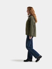 Didriksons Green Lynn Womens Waterproof Jacket - Image 2 of 6