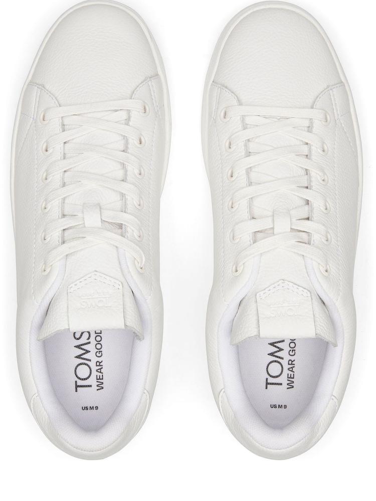TOMS Travel Lite Low 2.0 Leather Trainers - Image 2 of 5