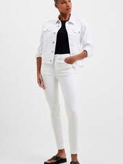 French Connection White Conscious Stretch Tucker Jacket - Image 2 of 4