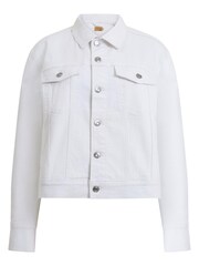 French Connection White Conscious Stretch Tucker Jacket - Image 4 of 4