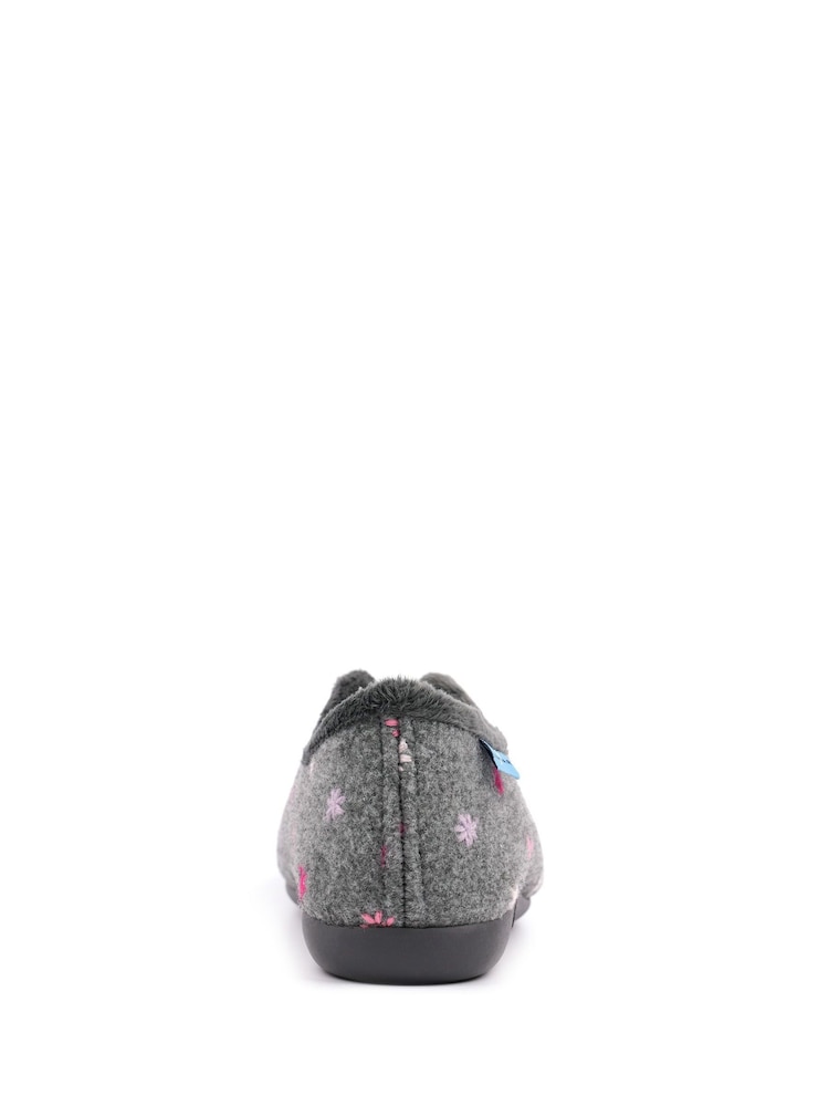 Lunar Grey Florence Slippers - Image 5 of 5