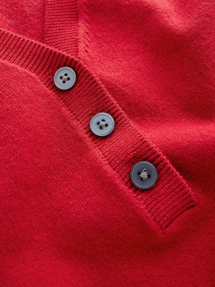 Boden Camilla bomulds-T-shirt med V-hals - Billede 4 af 4