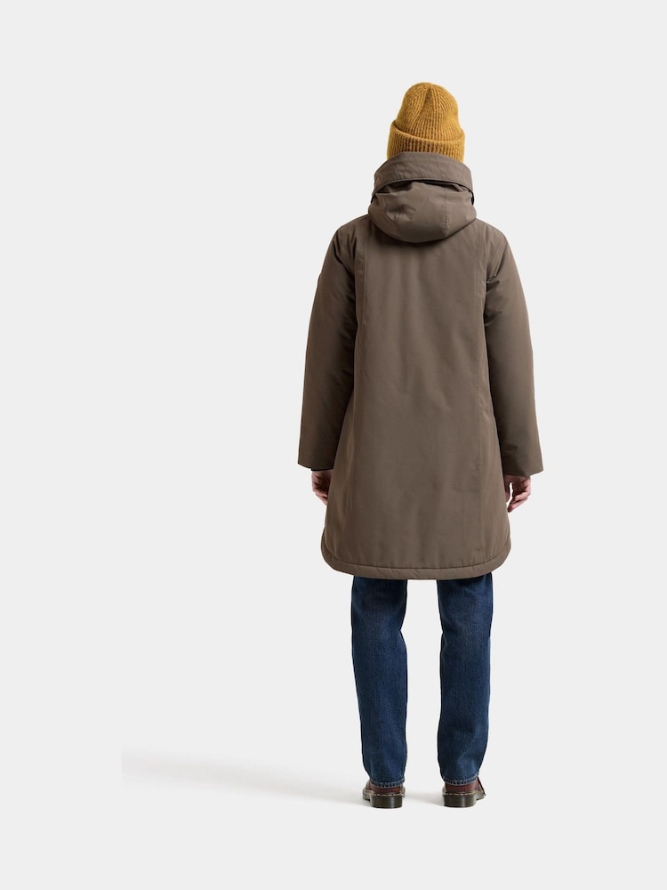 Didriksons Brown Lilian Waterproof Coat - Image 2 of 5 Didriksons Brown Lilian Waterproof Coat - Image 2 of 5