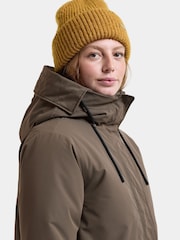 Didriksons Brown Lilian Waterproof Coat - Image 5 of 5