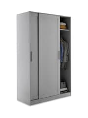Grey Flynn 1.2m Sliding Wardrobe - Image 6 of 11