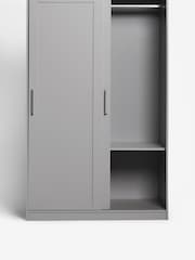 Grey Flynn 1.2m Sliding Wardrobe - Image 8 of 11