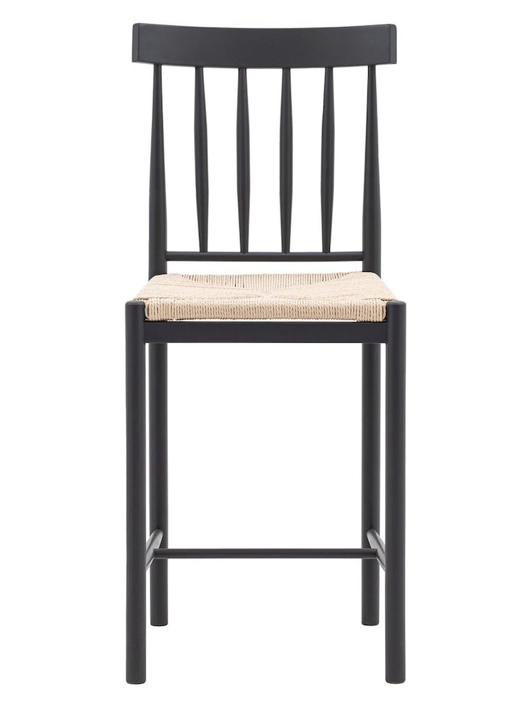 Gallery Home Meteor Navy Leroy Bar Stool Set of 2 - Image 3 of 3